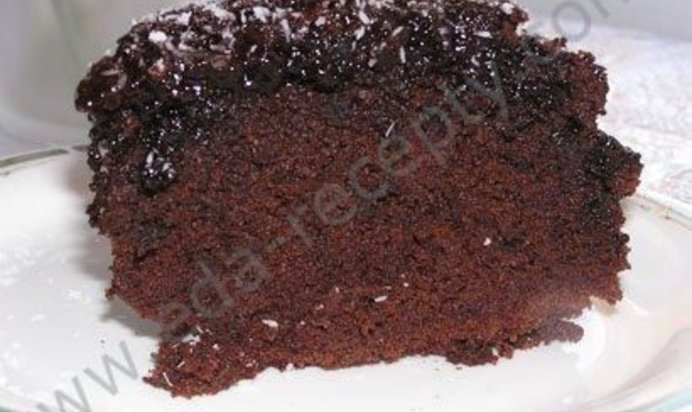 Торт с шоколадом