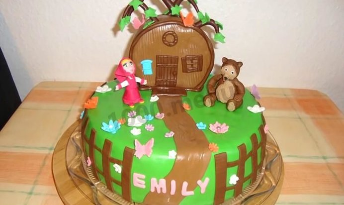 Торт Маша и Медведь