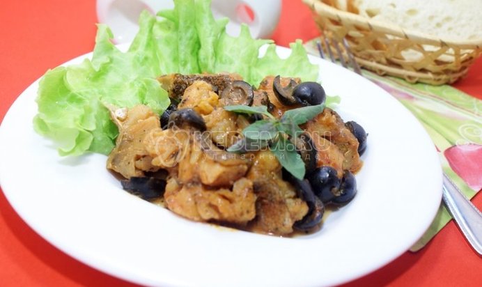 Торт из хурмы и мороженого