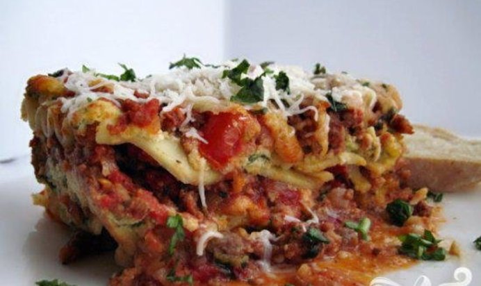 Лазанья Три сыра