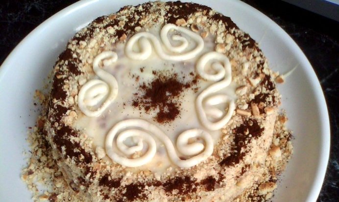 Торт Cекунда без выпечки