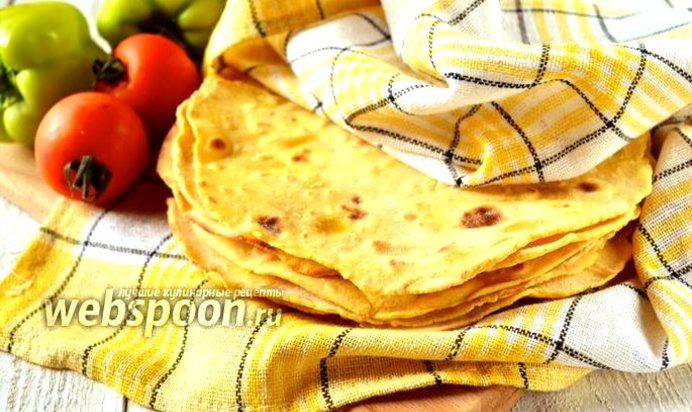 Тортилья из кукурузной муки