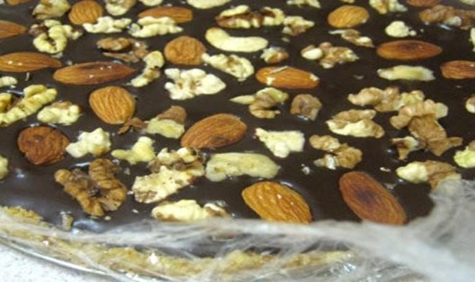 Ореховый торт без выпечки