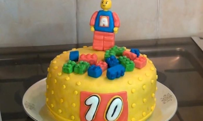 Торт Конструктор Лего