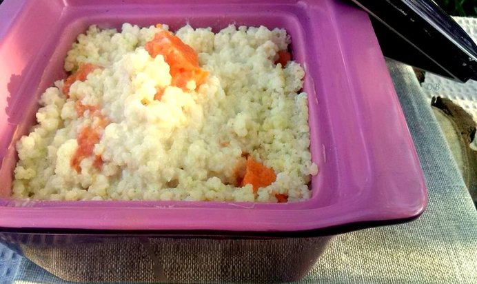 Пшенная каша с тыквой