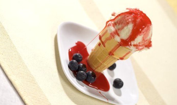 Черничный сироп с ароматом имбиря