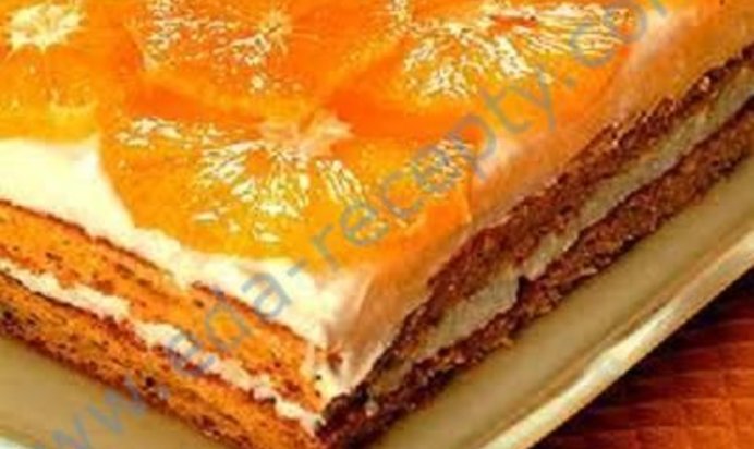 Ореховый торт по-чешски