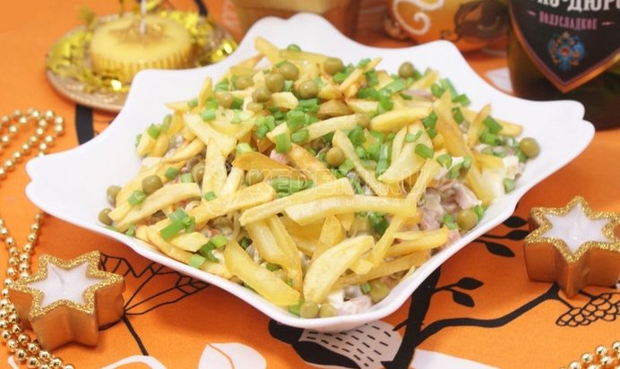 Салат «Вьюга»