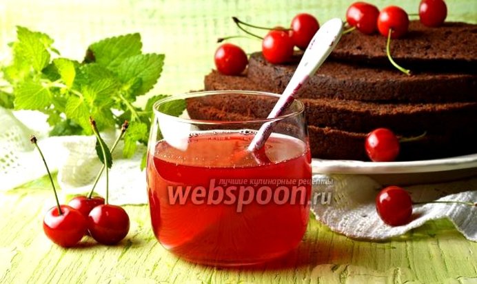 Вишнёвая пропитка для торта