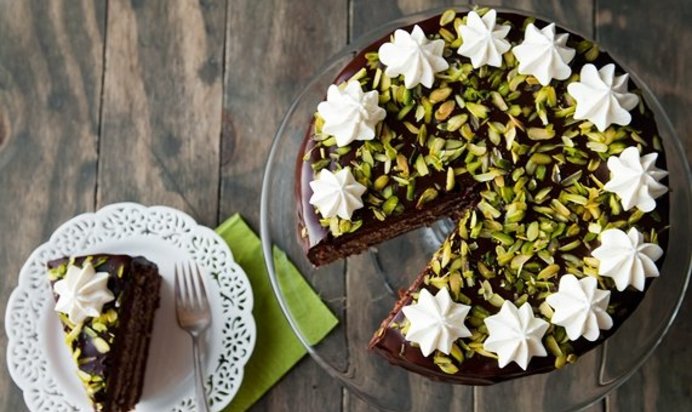 Бисквитный торт с пропиткой