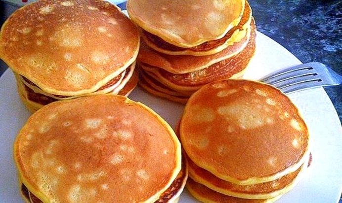 Тыквенные панкейки