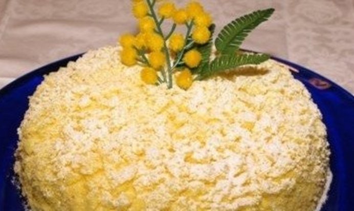 Салат Мимоза со шпротами