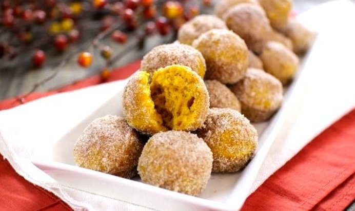 Пончики из тыквы