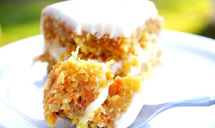 Морковно-кокосовый пирог