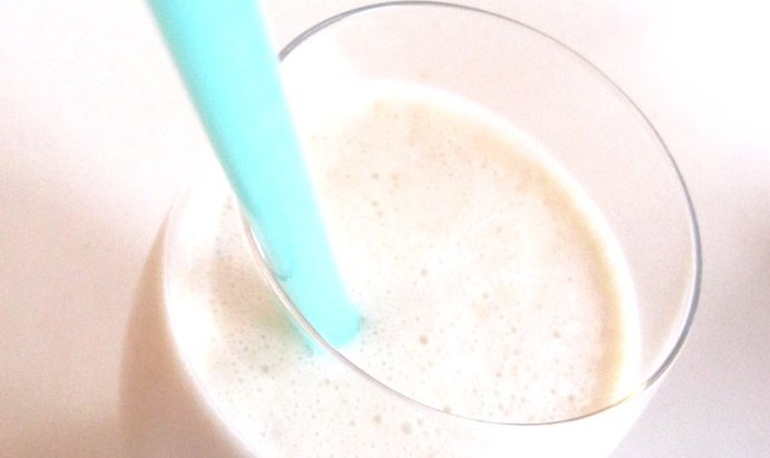 Молочный коктейль с бананом