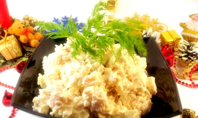 Салат Белоснежный