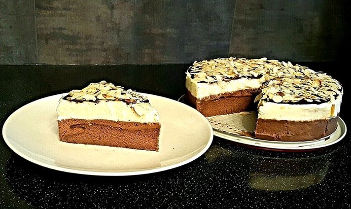 Торт-мусс «Три шоколада»