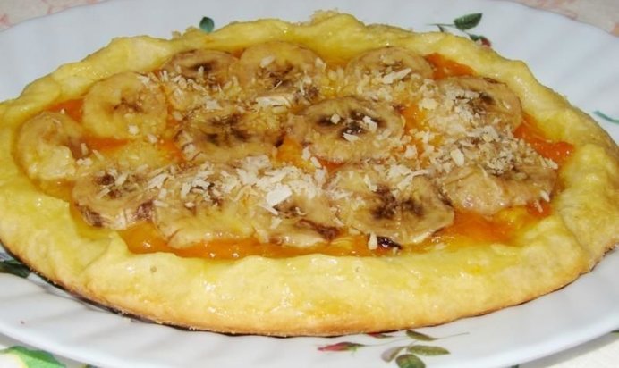 Банановый торт