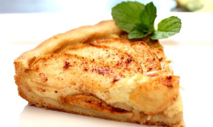 Баварский яблочный торт