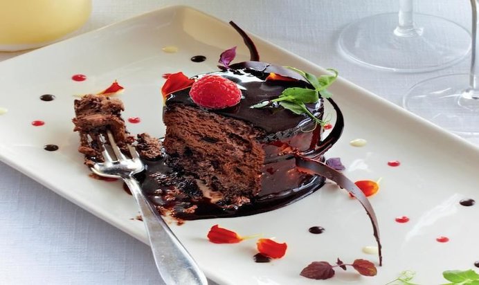 Шоколадный торт-мусс