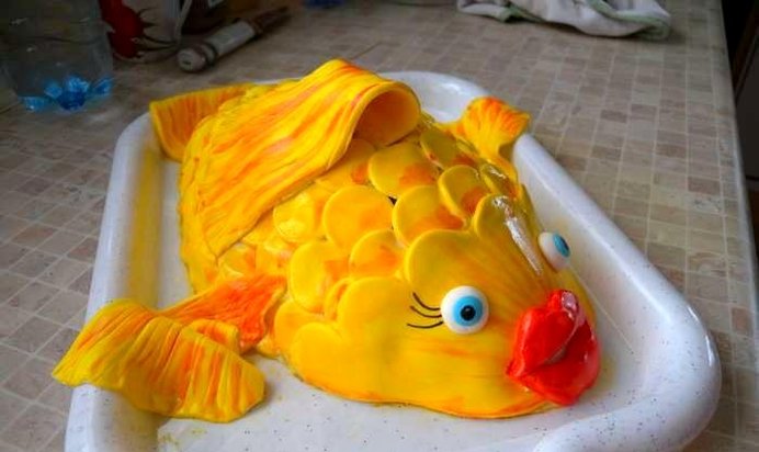 Торт Рыбка