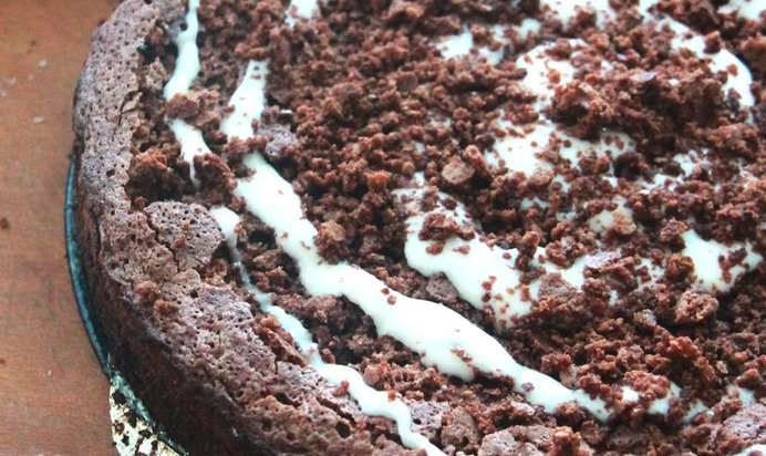 Шоколадный торт-пирог