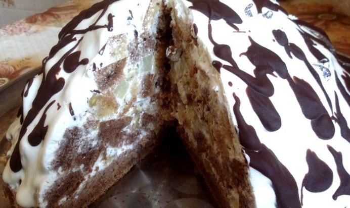 Панчо с ананасами