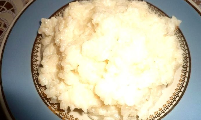 Молочная рисовая каша