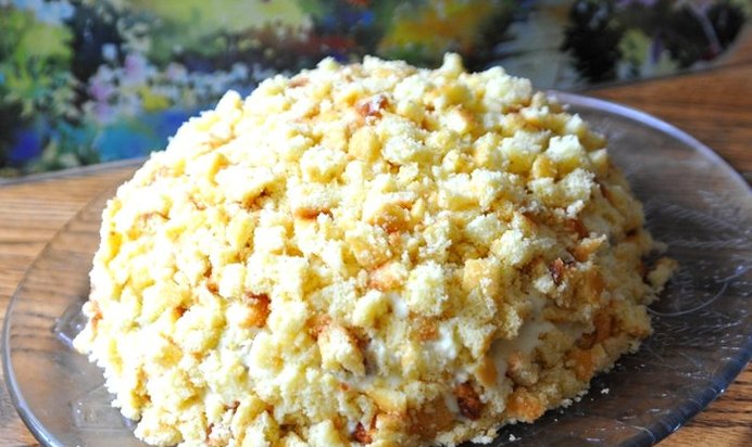 Торт Мимоза