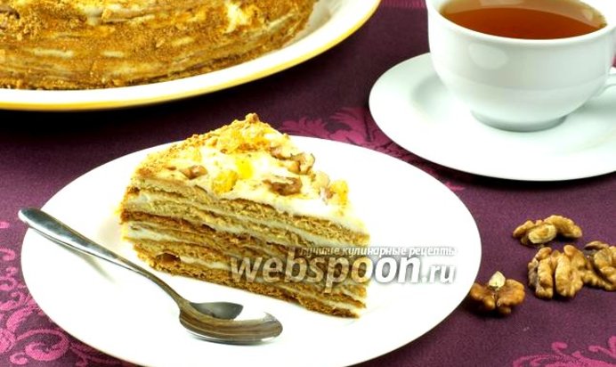 Торт «Медовик»