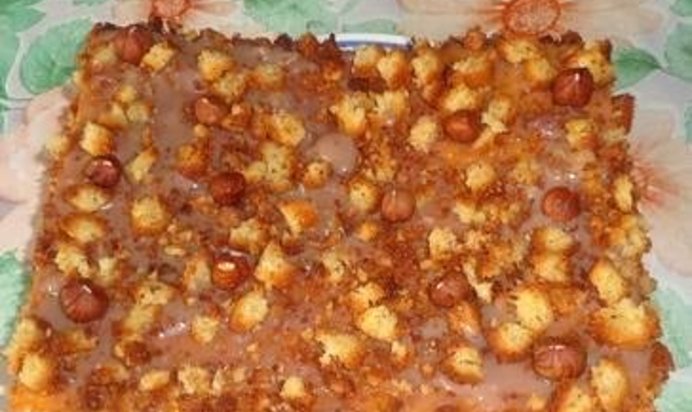 Быстрый ореховый торт