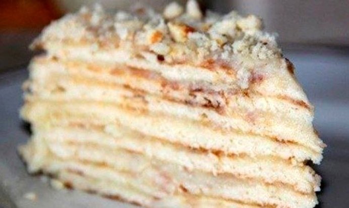 Торт Минутка без выпечки