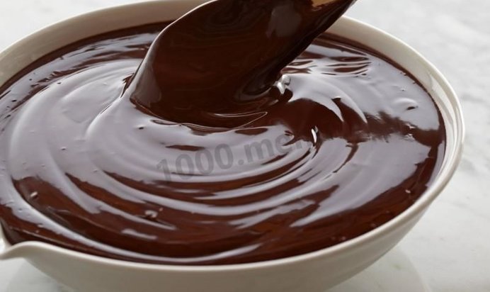 Глазурь для торта из какао