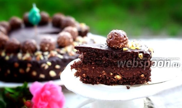 Торт Ferrero Rocher
