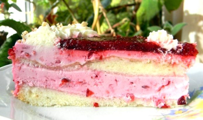 Творожный мусс для торта