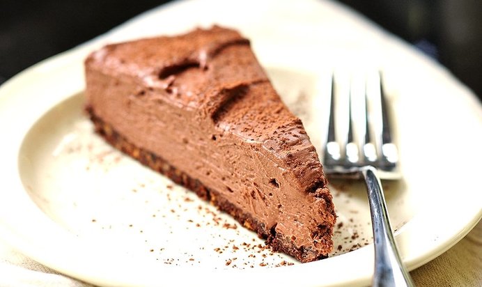 Шоколадный торт без выпечки