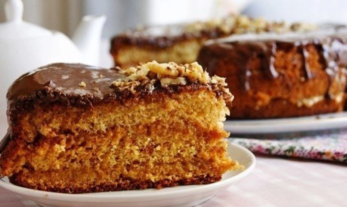 Медовый бисквит