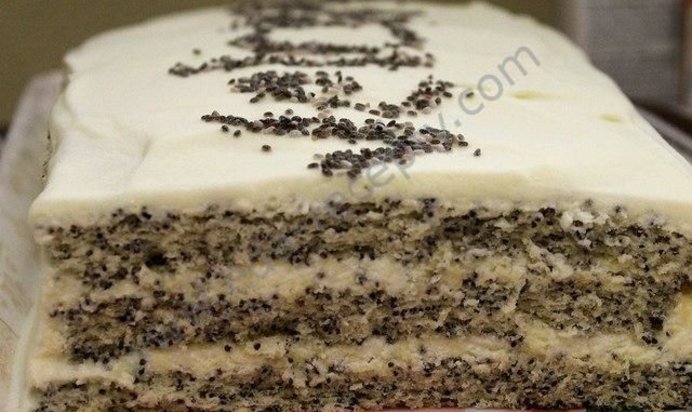 Маковый торт Царица Эстер