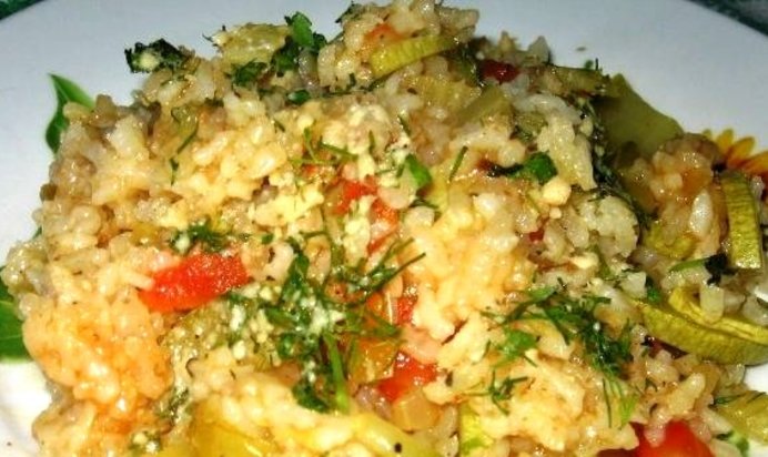 Ризотто с сыром Пармезан