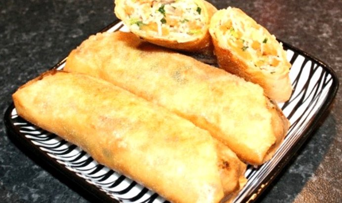 Спринг роллы с овощами