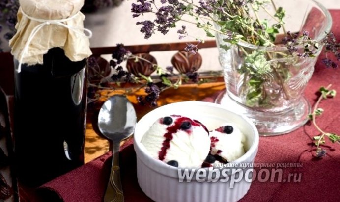 Черничный сироп