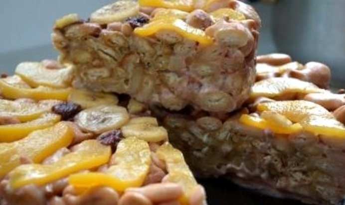 Торт без выпечки Рыбка