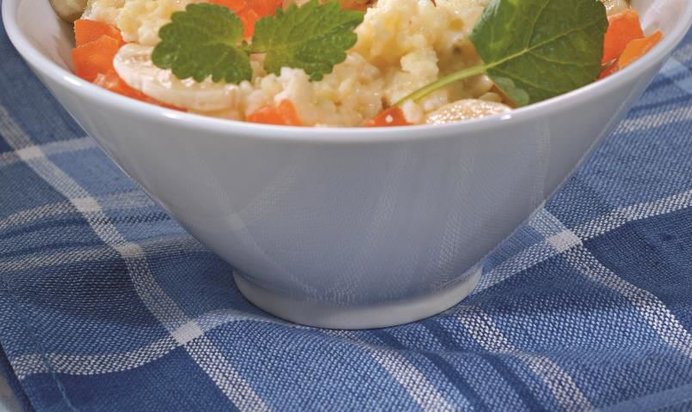 Пшенная каша на кокосовом молоке