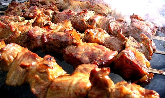 Узбекский шашлык