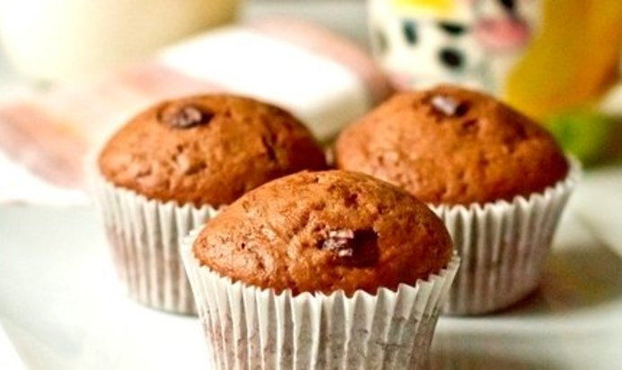 Маффины с шоколадной крошкой