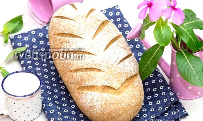 Деревенский ржаной хлеб на солоде