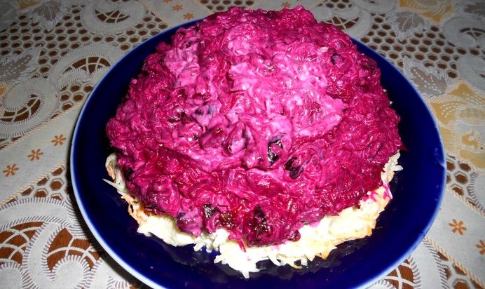 Салат Три вкуса