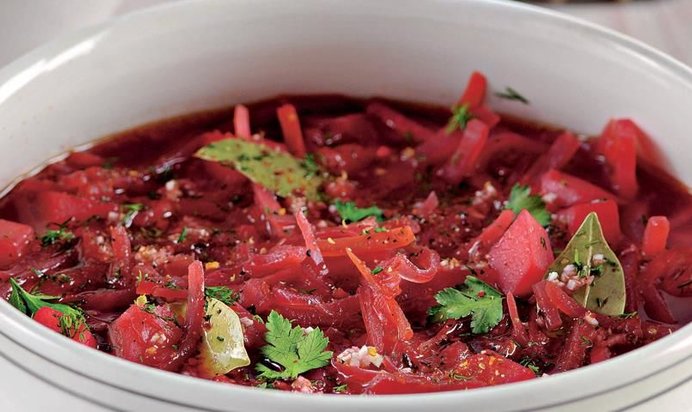 Борщ вегетарианский