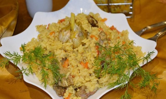 Плов из утки