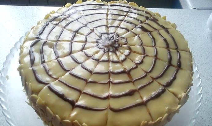 Торт ореховый Эстерхази